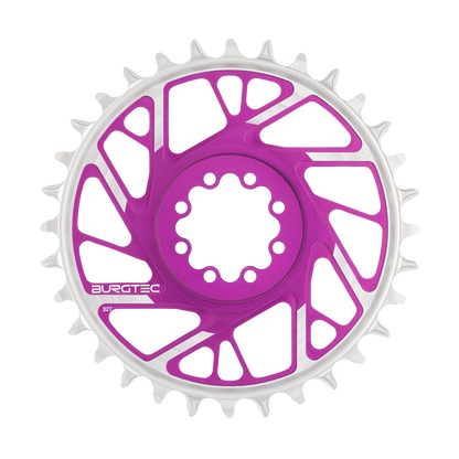 Burgtec 3mm Offset Thick Thin Chainring for SRAM 8-Bolt-BRINK