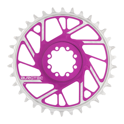 Burgtec 3mm Offset Thick Thin Chainring for SRAM 8-Bolt-BRINK