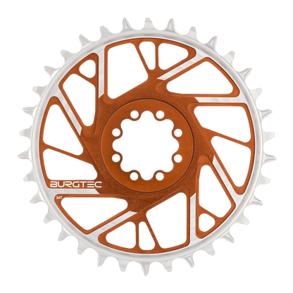 Burgtec 3mm Offset Thick Thin Chainring for SRAM 8-Bolt-BRINK