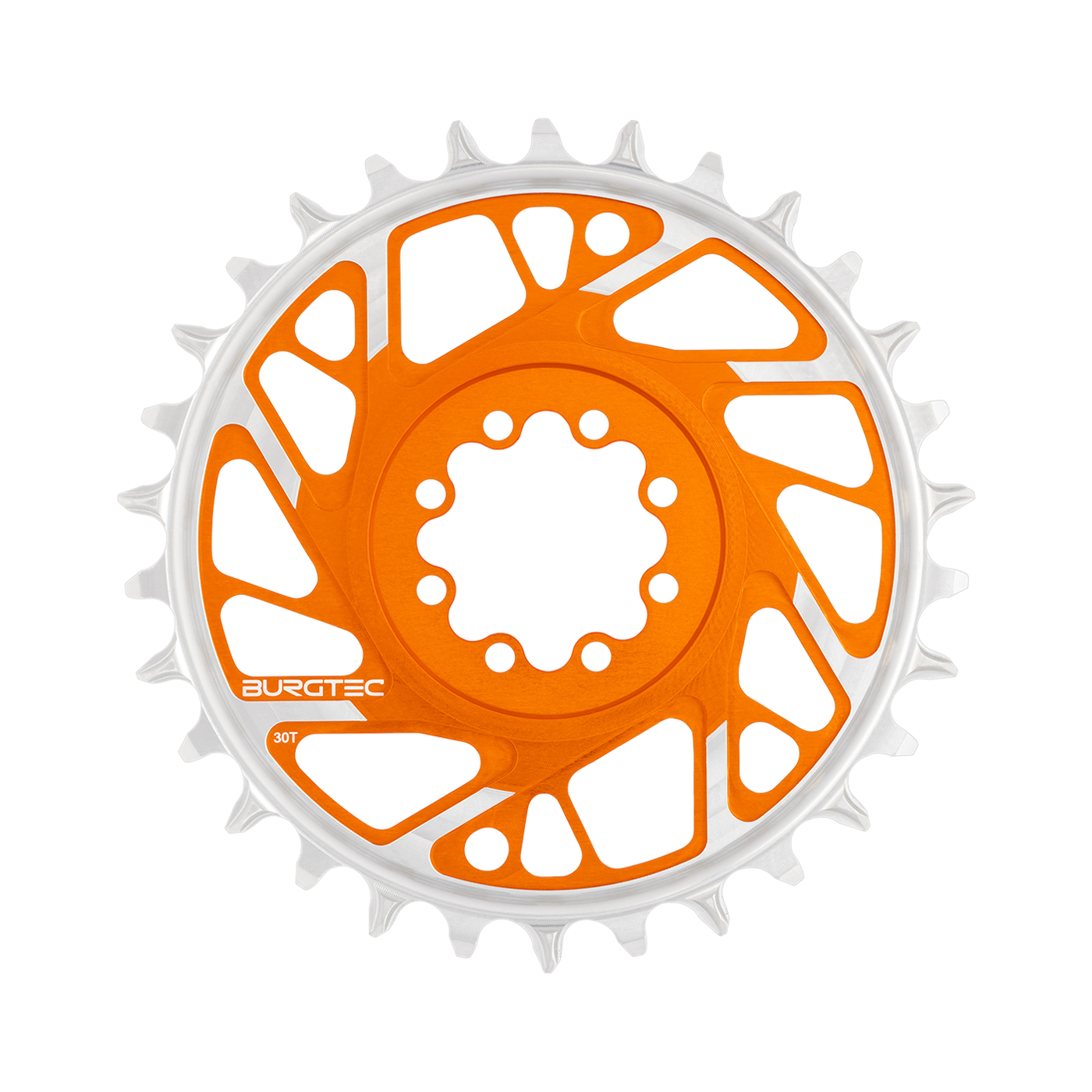 Burgtec 3mm Offset Thick Thin Chainring for SRAM 8-Bolt-BRINK