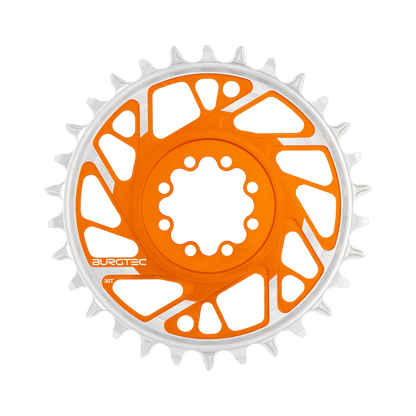 Burgtec 3mm Offset Thick Thin Chainring for SRAM 8-Bolt-BRINK