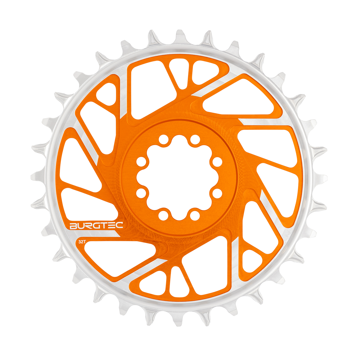 Burgtec 3mm Offset Thick Thin Chainring for SRAM 8-Bolt-BRINK