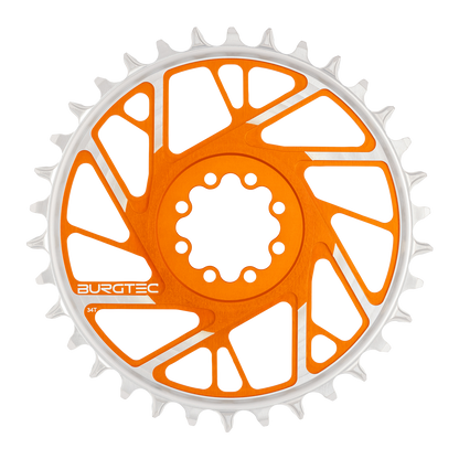 Burgtec 3mm Offset Thick Thin Chainring for SRAM 8-Bolt-BRINK