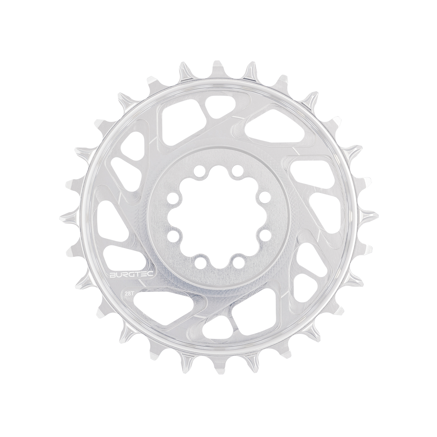 Burgtec 3mm Offset Thick Thin Chainring for SRAM 8-Bolt-BRINK