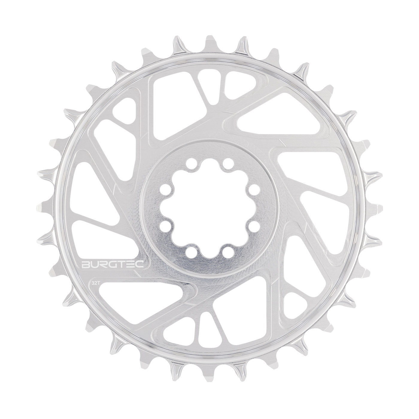 Burgtec 3mm Offset Thick Thin Chainring for SRAM 8-Bolt-BRINK
