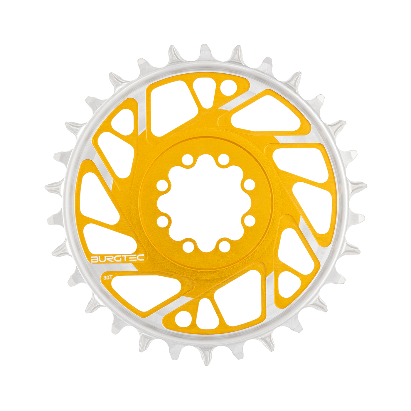Burgtec 3mm Offset Thick Thin Chainring for SRAM 8-Bolt-BRINK