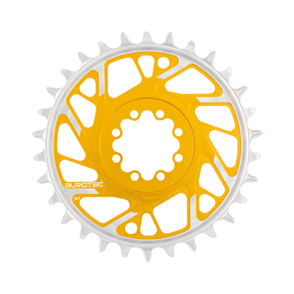 Burgtec 3mm Offset Thick Thin Chainring for SRAM 8-Bolt-BRINK