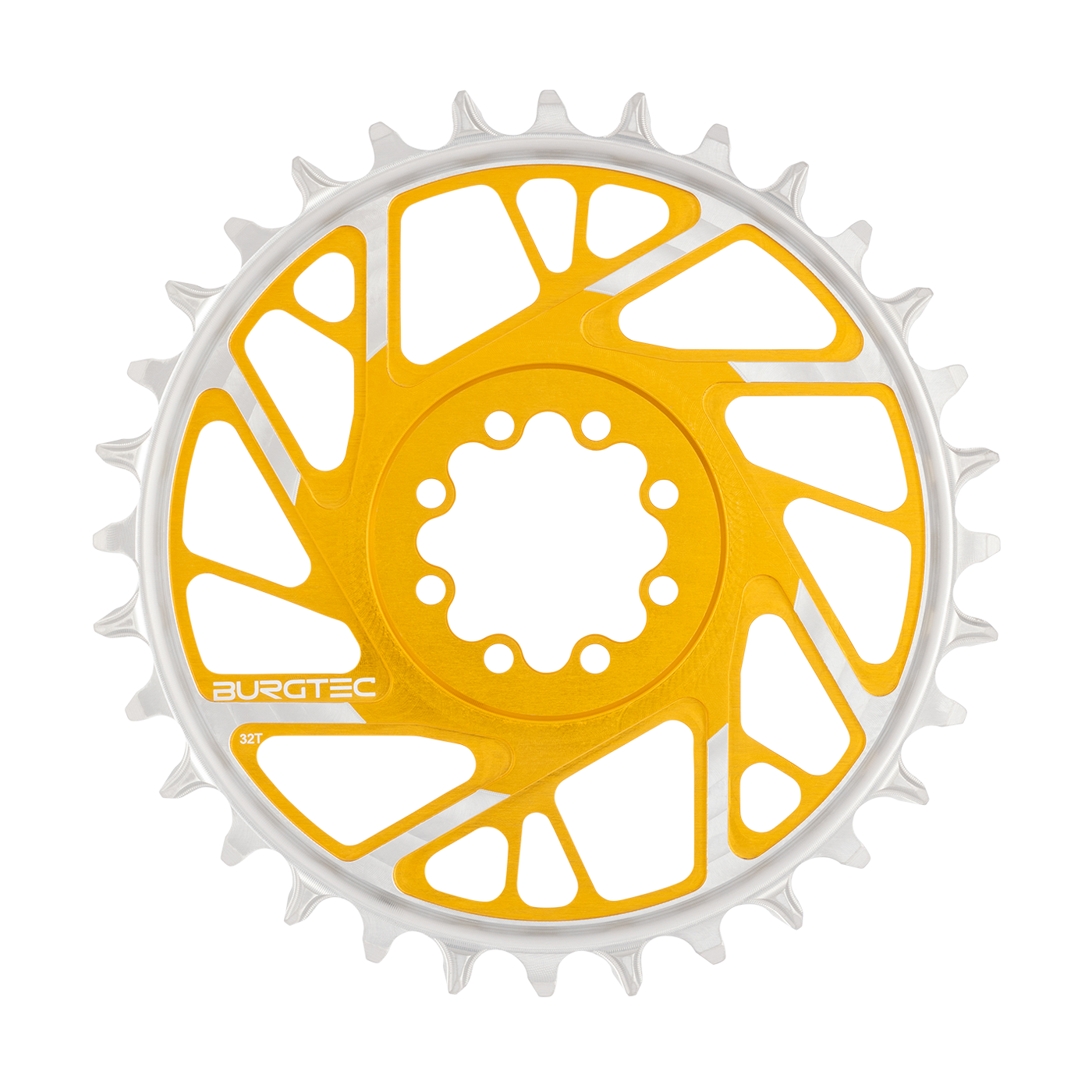 Burgtec 3mm Offset Thick Thin Chainring for SRAM 8-Bolt-BRINK