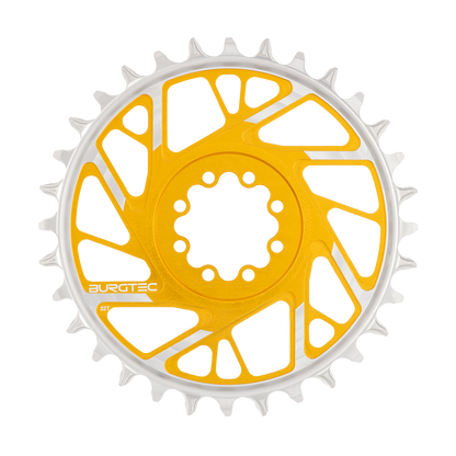 Burgtec 3mm Offset Thick Thin Chainring for SRAM 8-Bolt-BRINK