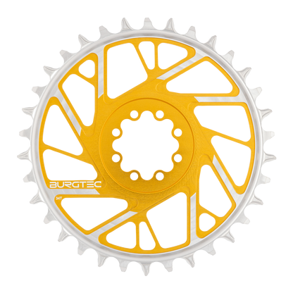Burgtec 3mm Offset Thick Thin Chainring for SRAM 8-Bolt-BRINK