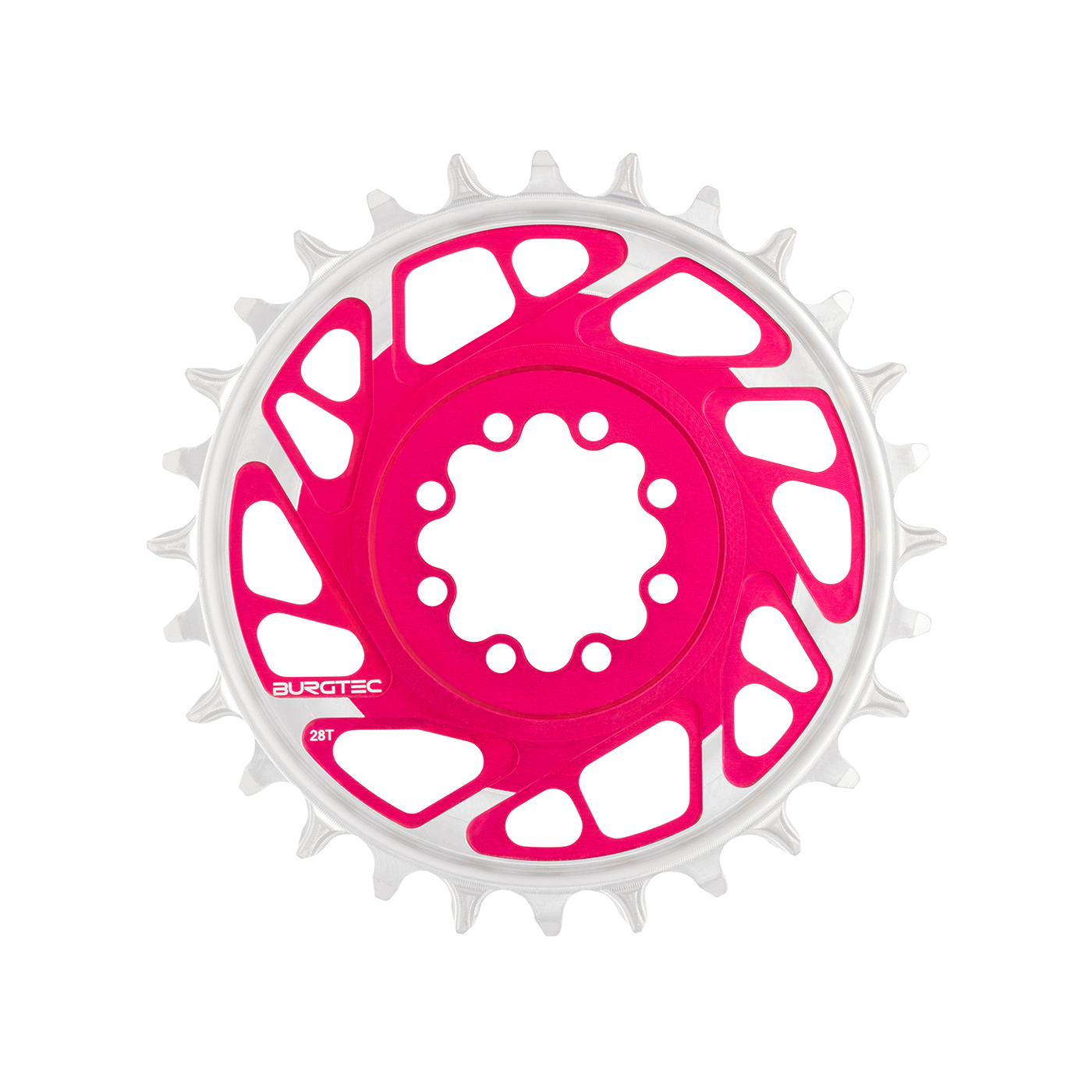 Burgtec 3mm Offset Thick Thin Chainring for SRAM 8-Bolt-BRINK