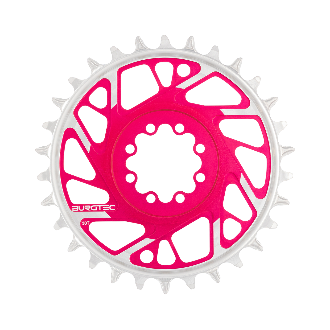 Burgtec 3mm Offset Thick Thin Chainring for SRAM 8-Bolt-BRINK