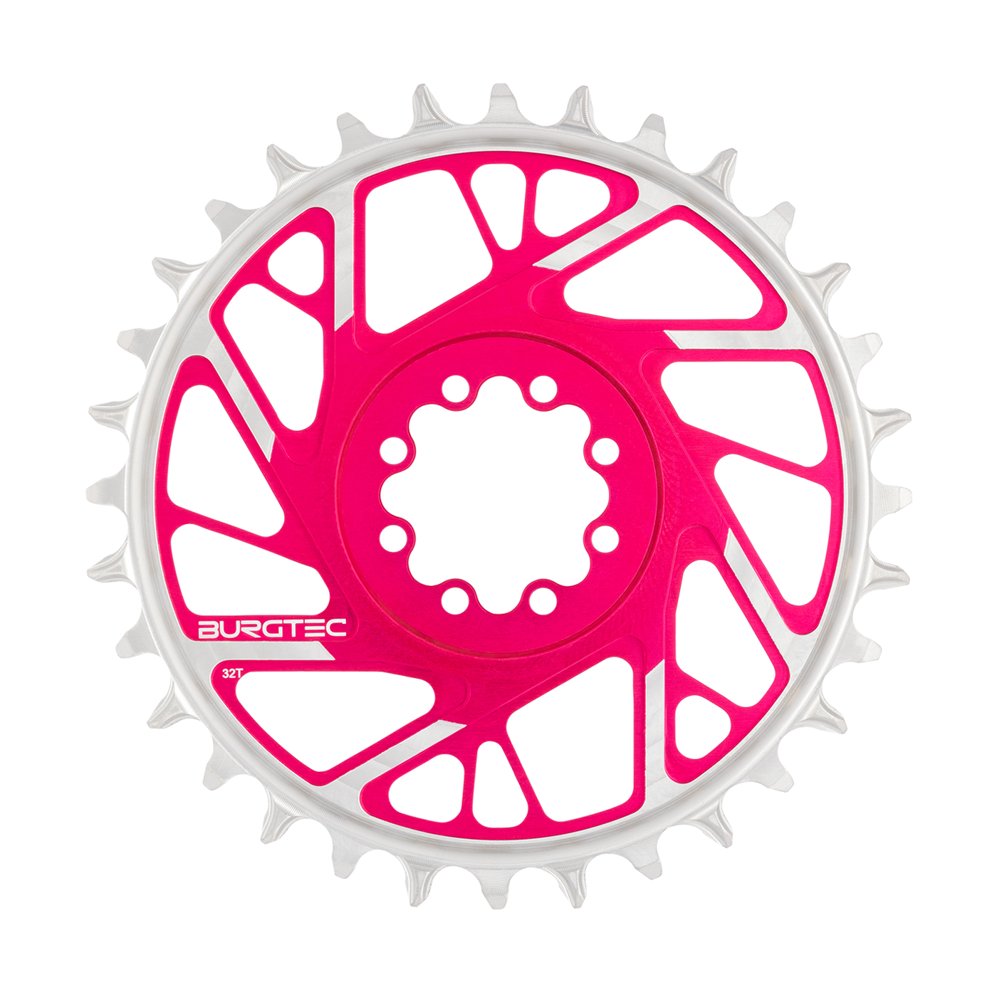 Burgtec 3mm Offset Thick Thin Chainring for SRAM 8-Bolt-BRINK