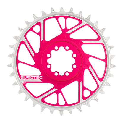 Burgtec 3mm Offset Thick Thin Chainring for SRAM 8-Bolt-BRINK