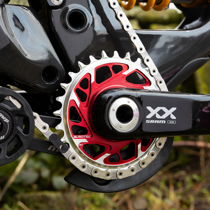 Burgtec 3mm Offset Thick Thin Chainring for SRAM 8-Bolt-BRINK