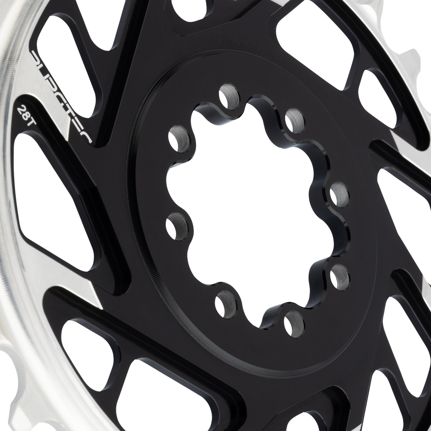 Burgtec 3mm Offset Thick Thin Chainring for SRAM 8-Bolt-BRINK