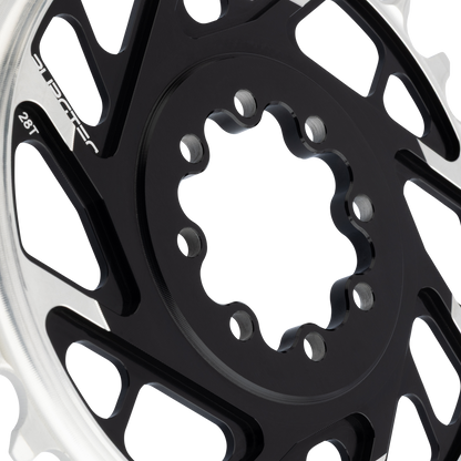 Burgtec 3mm Offset Thick Thin Chainring for SRAM 8-Bolt-BRINK