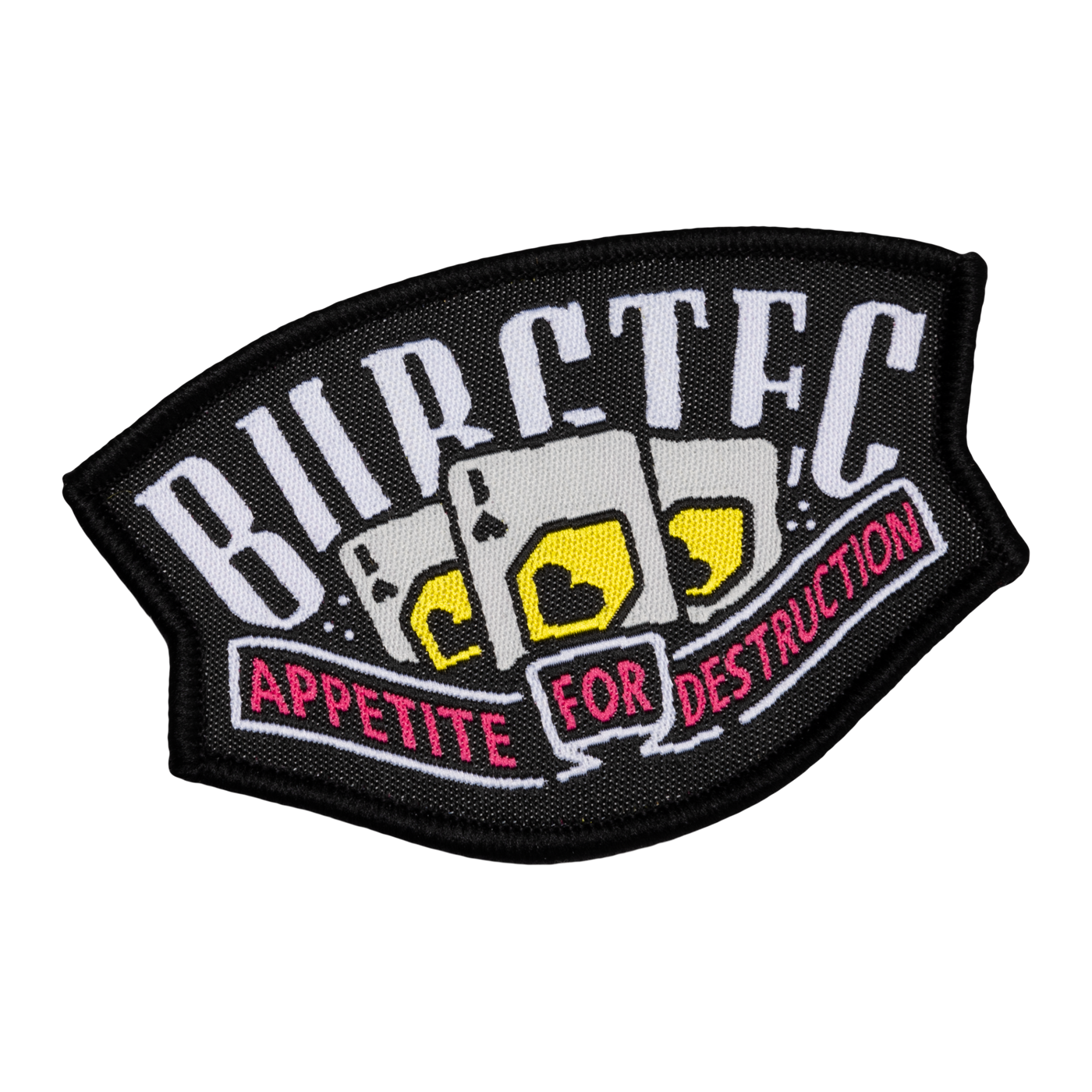 Burgtec Appetite For Destruction Woven Patch-BRINK
