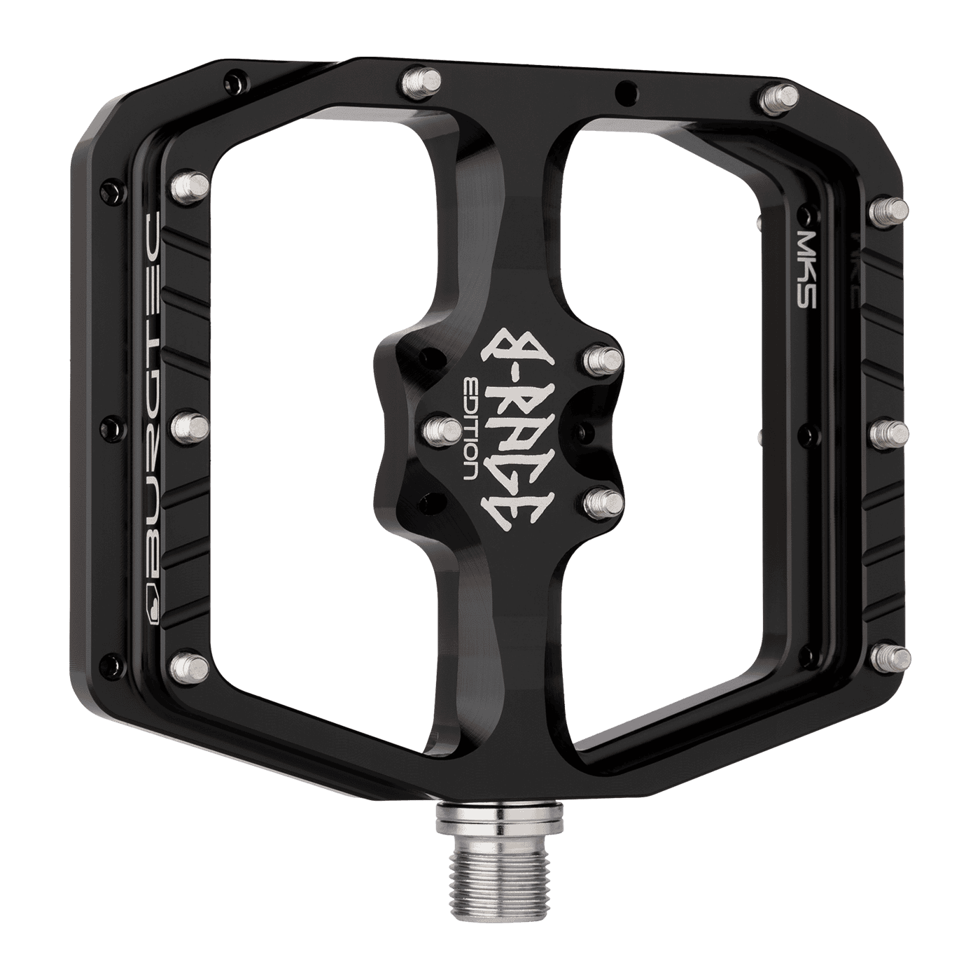 Burgtec B-Rage Penthouse Flat MK5 Pedals-Burgtec Black-BRINK