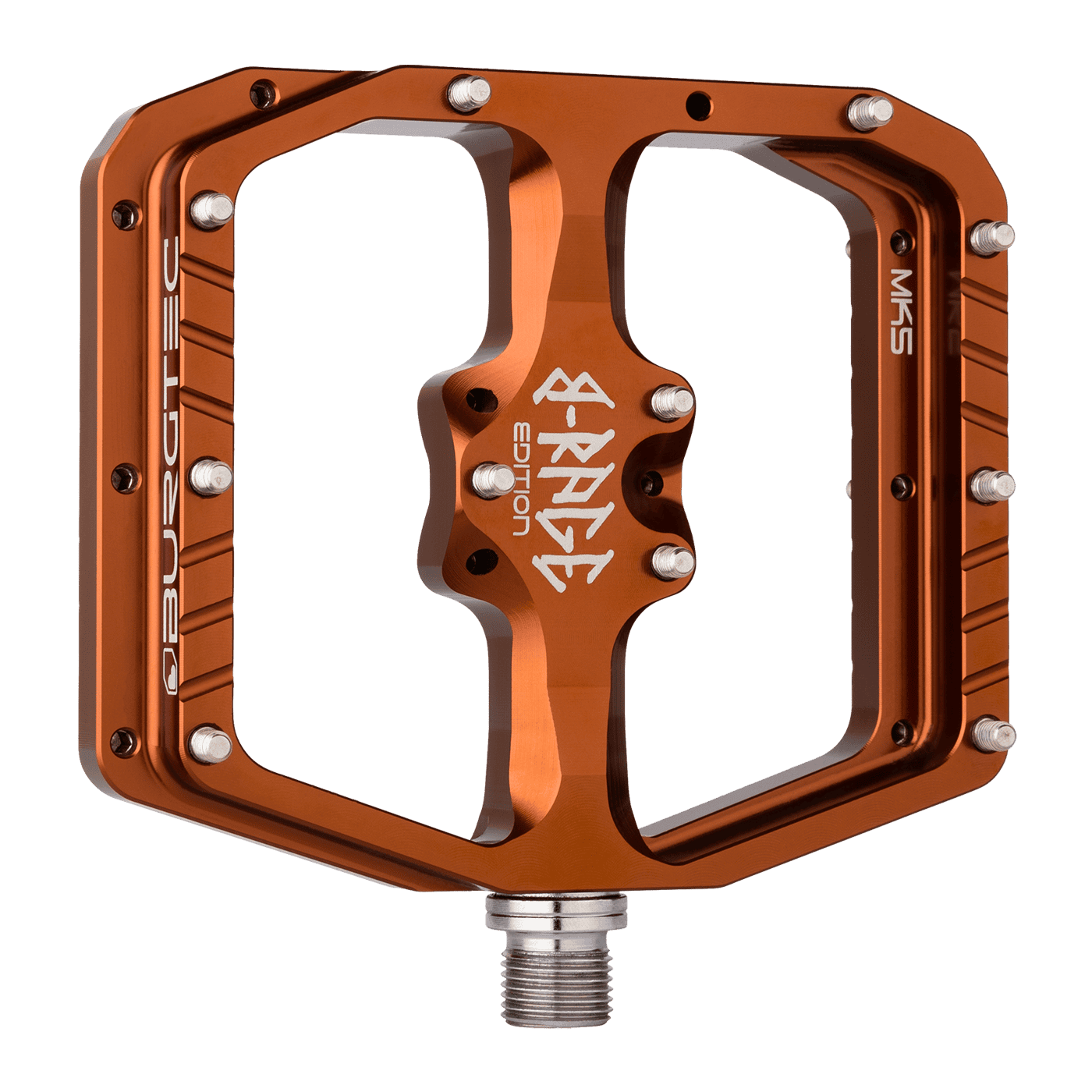 Burgtec B-Rage Penthouse Flat MK5 Pedals-Kash Bronze-BRINK