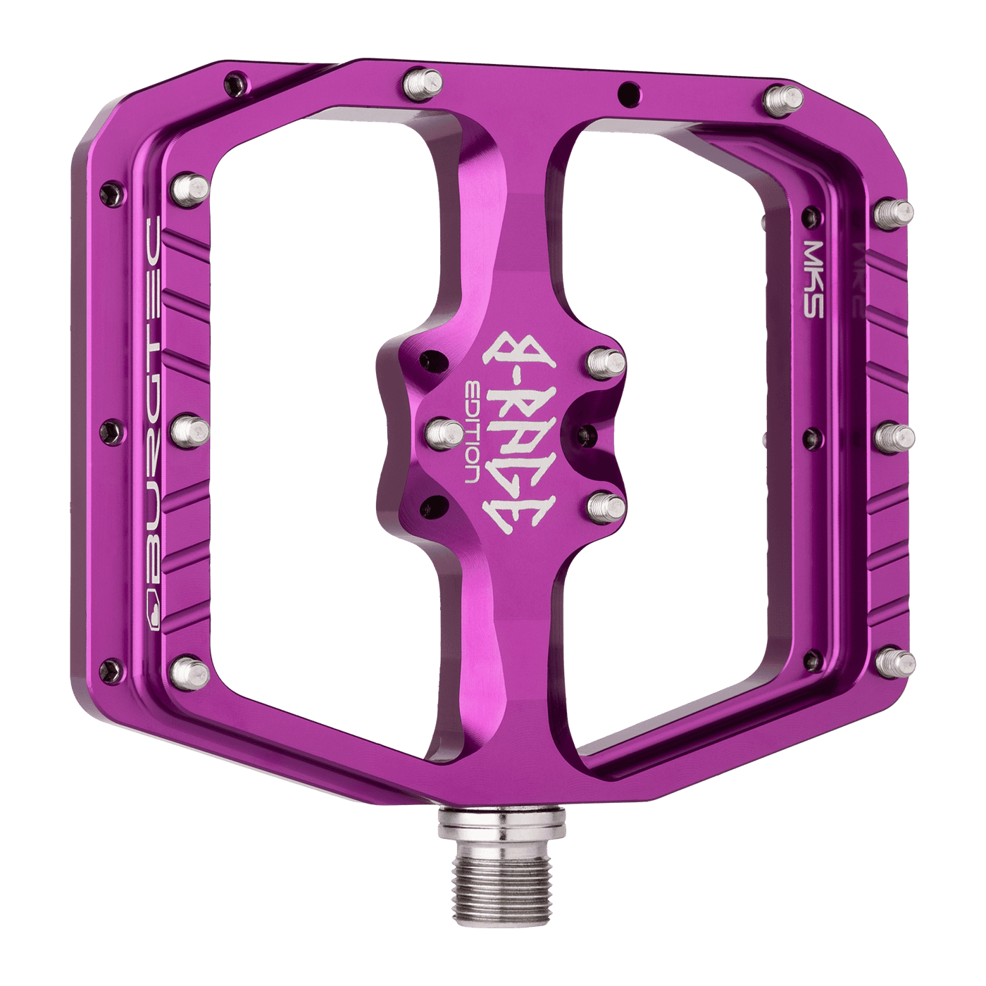 Burgtec B-Rage Penthouse Flat MK5 Pedals-Purple Rain-BRINK