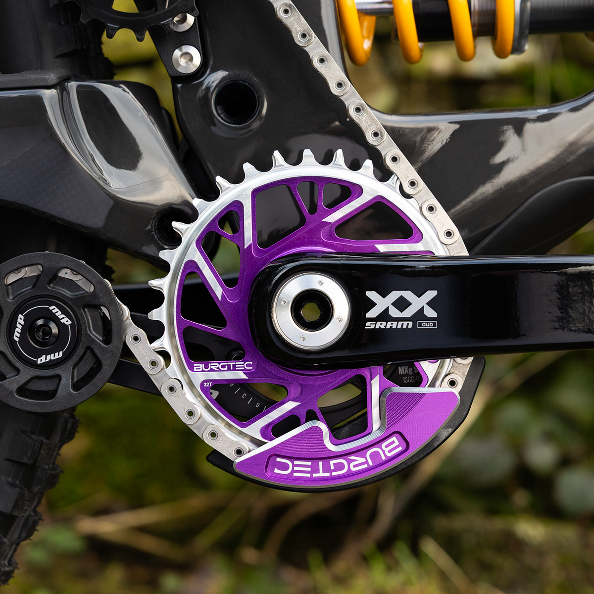 Burgtec Chainring Bash Guard-BRINK