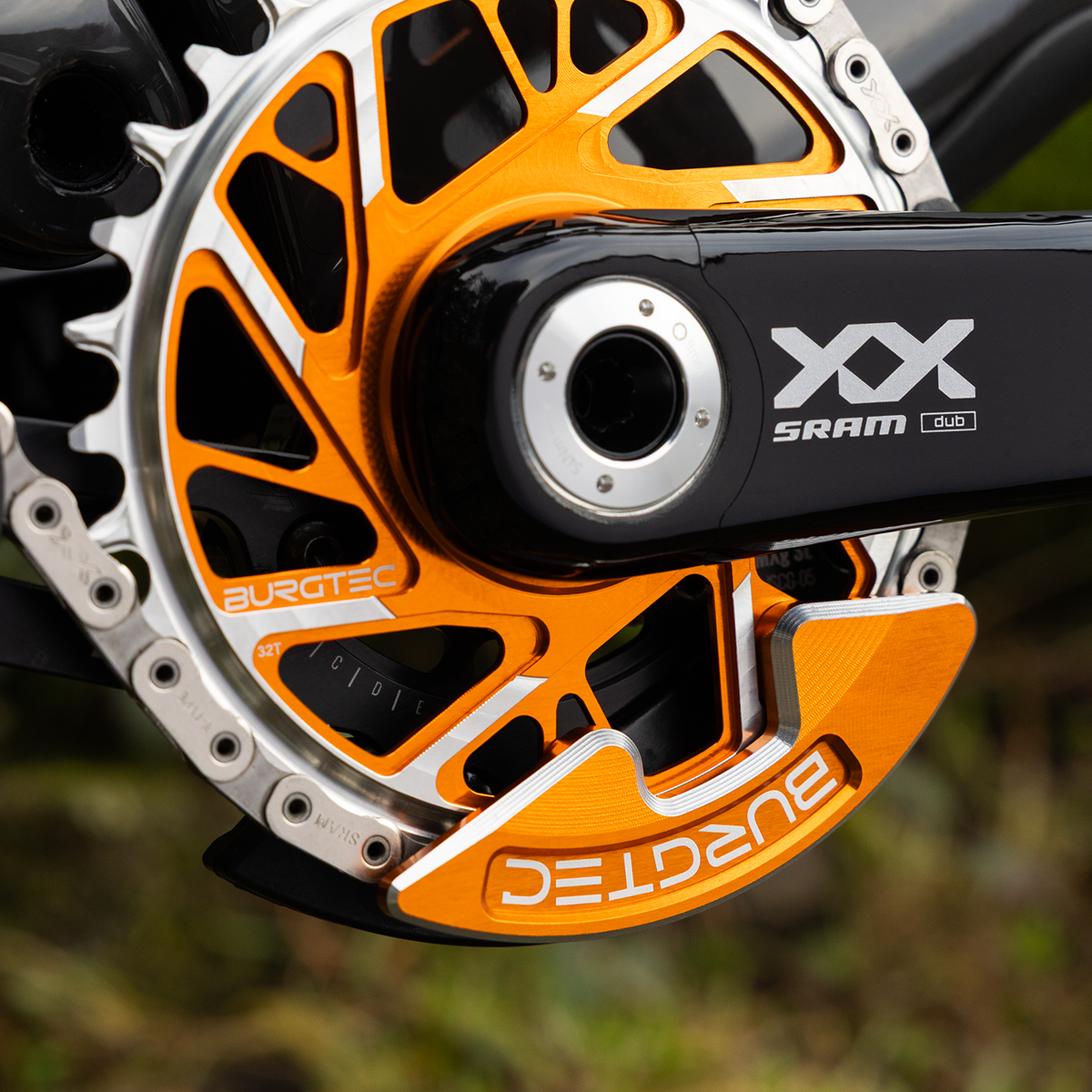 Burgtec Chainring Bash Guard-BRINK