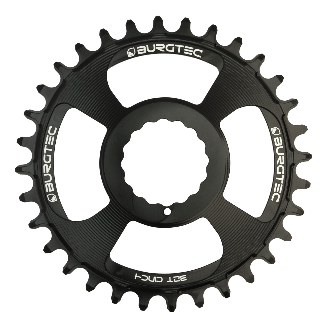 Burgtec Cinch Thick Thin Chainring-28T-Burgtec Black-BRINK