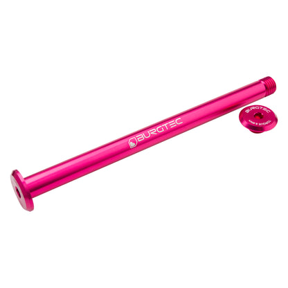 Burgtec Evil Rear Axle-170mm-Toxic Barbie Pink-BRINK
