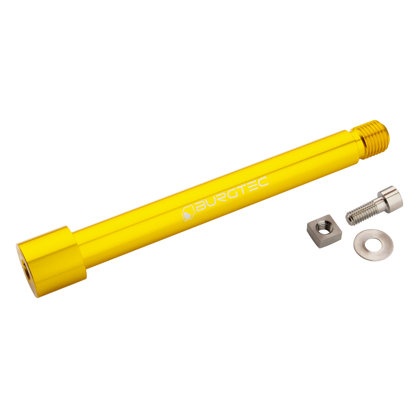 Burgtec Fox Boost 2021+ Fork Axle-Bullion Gold-BRINK