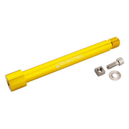 Burgtec Fox Boost 2021+ Fork Axle-Bullion Gold-BRINK