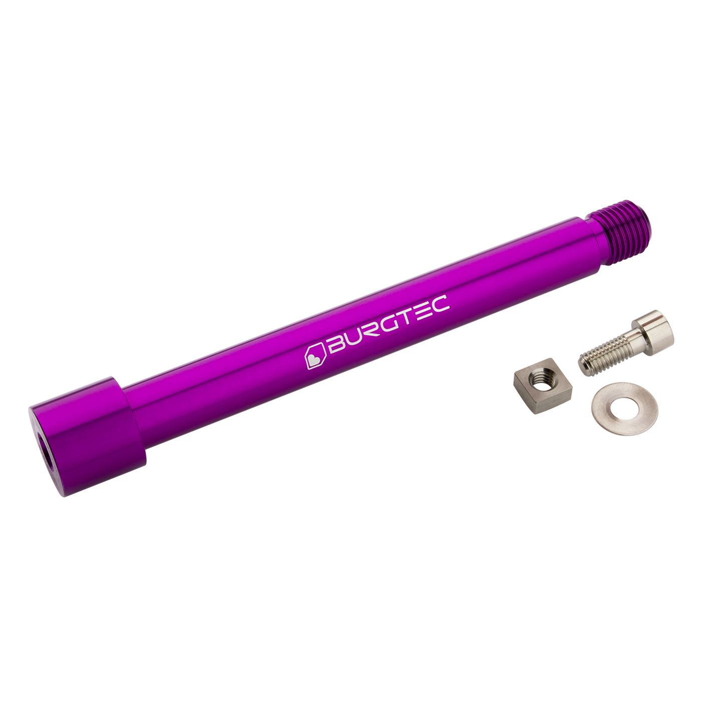 Burgtec Fox Boost 2021+ Fork Axle-Purple Rain-BRINK