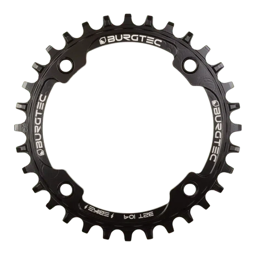 Burgtec Levo - E-Bike Steel Thick Thin Chainring-32T-Burgtec Black-BRINK