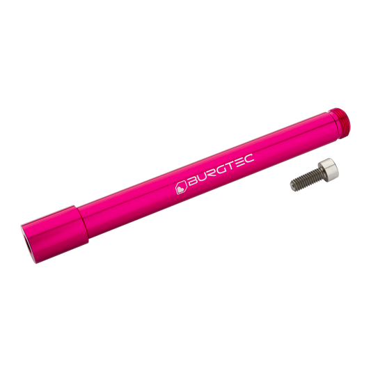 Burgtec Ohlins Boost Fork Axle-Toxic Barbie Pink-BRINK