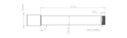 Burgtec Öhlins DH38 Fork Axle-BRINK