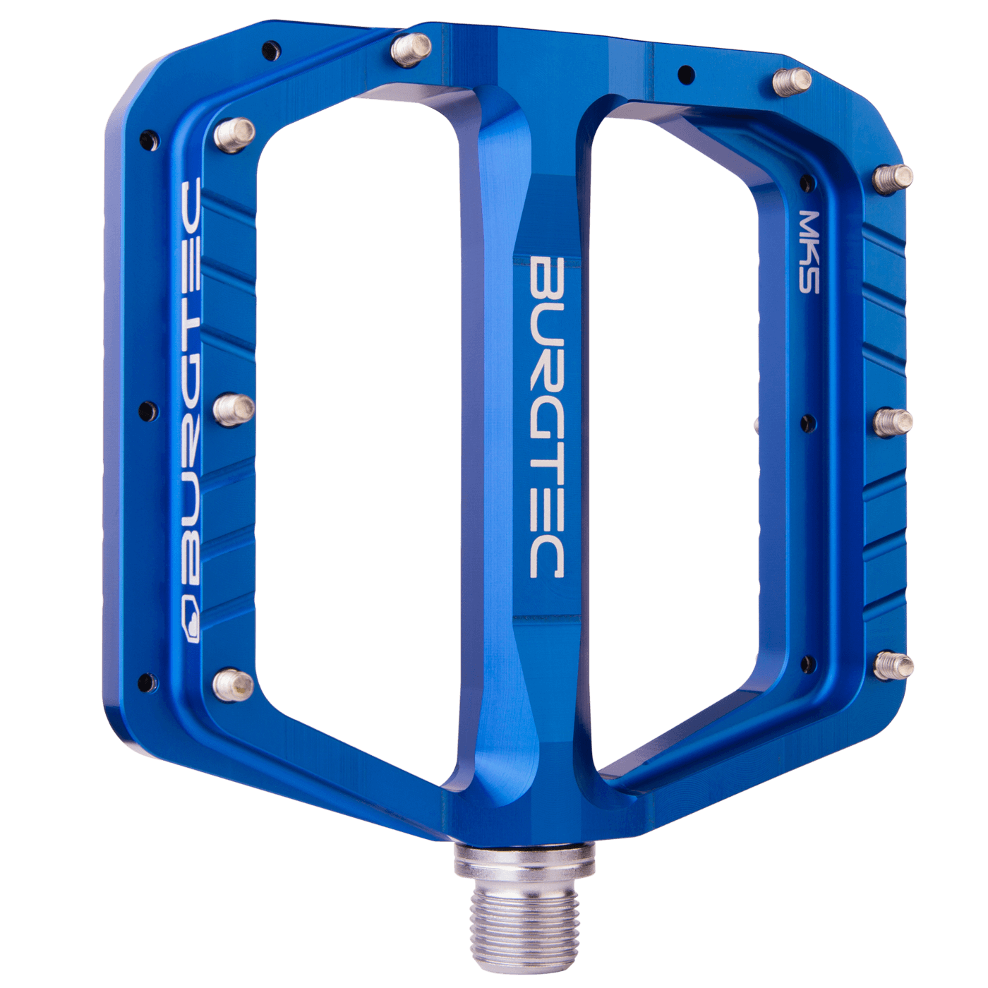 Burgtec Penthouse Flat MK5 Pedals-Deep Blue-BRINK