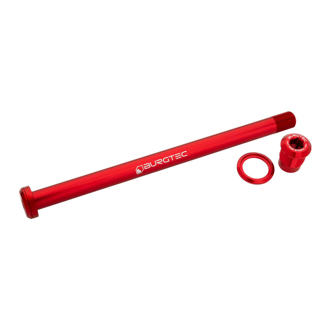 Burgtec Pivot 185.3mm Rear Axle-BRINK