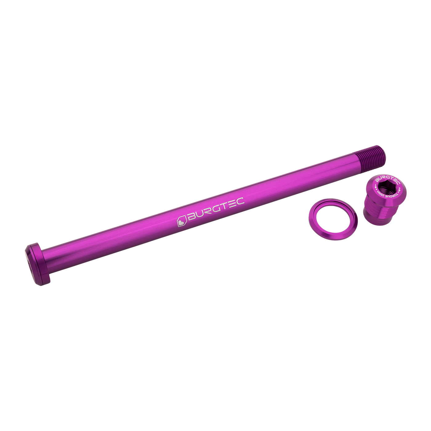 Burgtec Pivot 185.3mm Rear Axle-BRINK