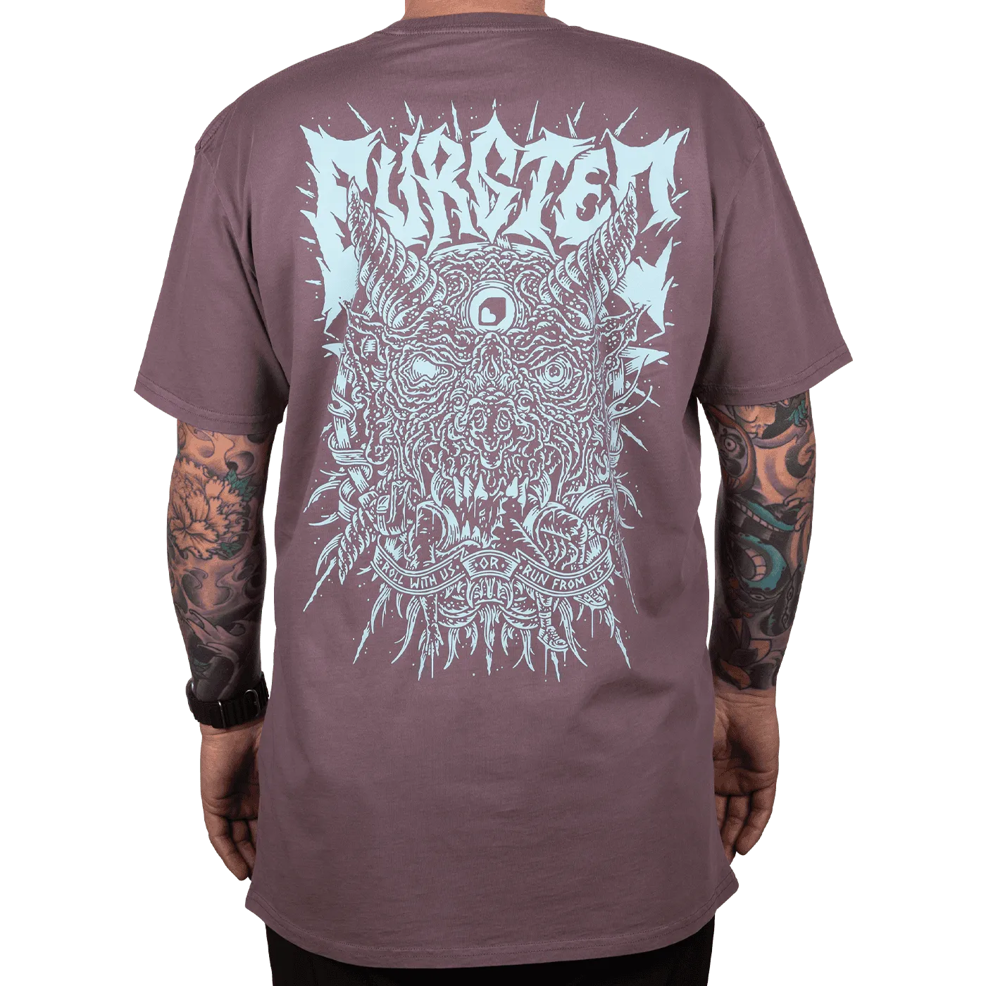 Burgtec Roll With Us Faded T-Shirt-BRINK