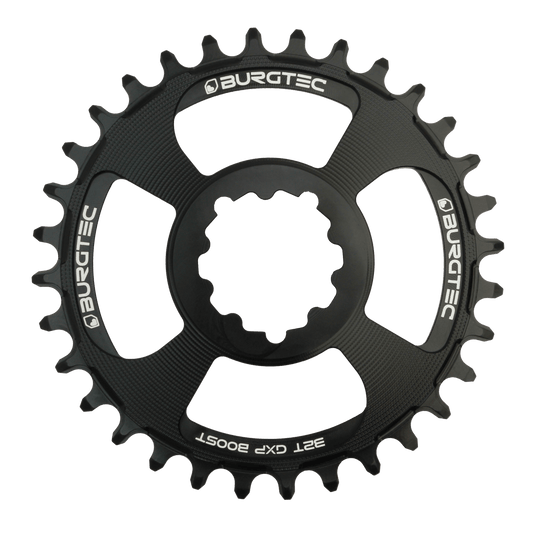 Burgtec SRAM Thick Thin Chainring-28T-Burgtec Black-3mm Boost-BRINK