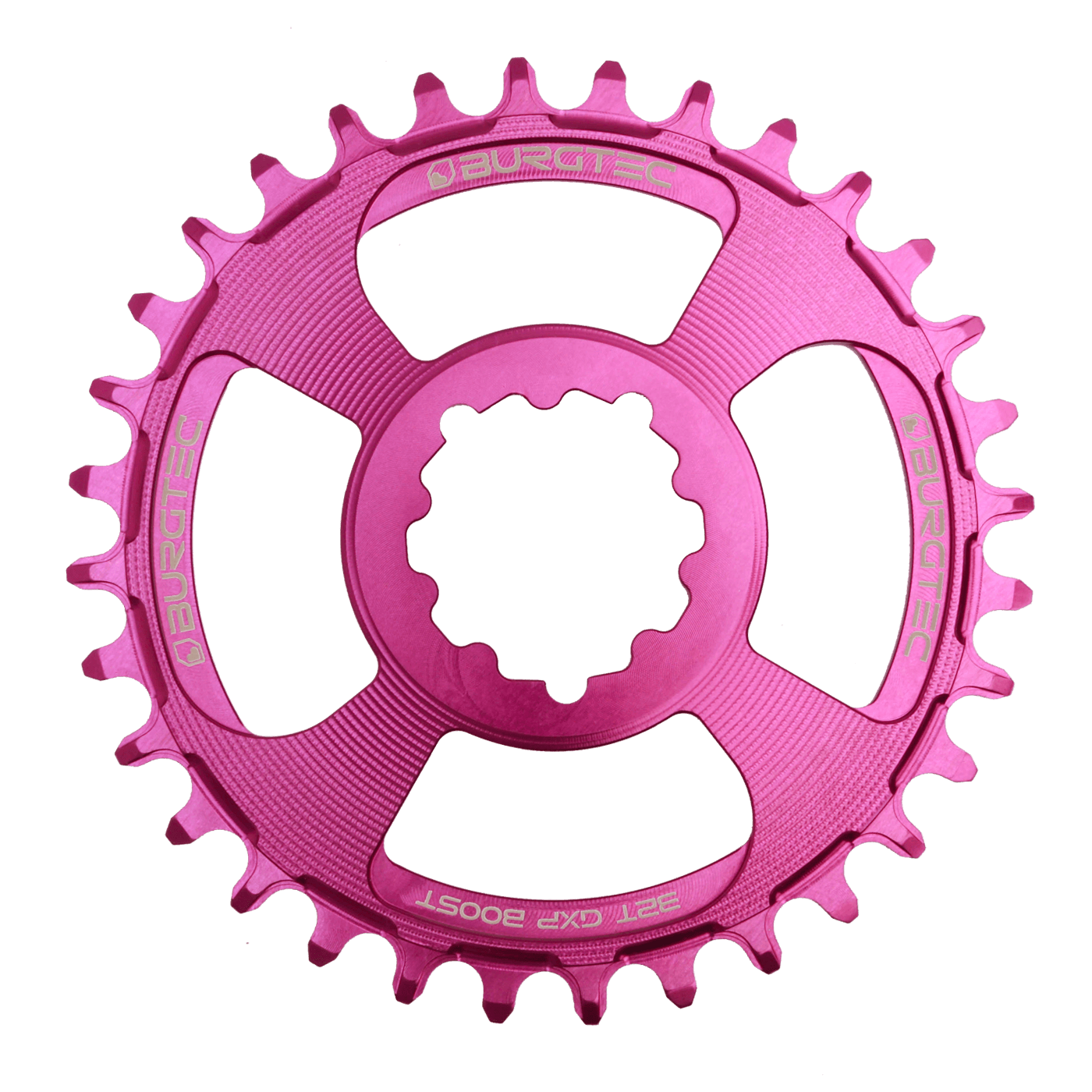 Burgtec SRAM Thick Thin Chainring-28T-Purple Rain-3mm Boost-BRINK