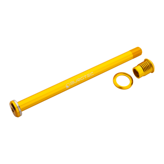 Burgtec Santa Cruz Rear Axle-173.7mm-Bullion Gold-BRINK