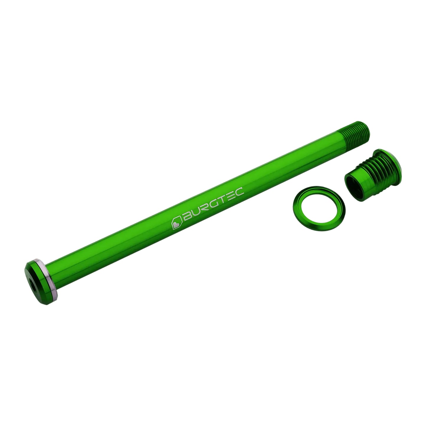 Burgtec Santa Cruz Rear Axle LTD-173.7mm-Candy Spruce Green-BRINK