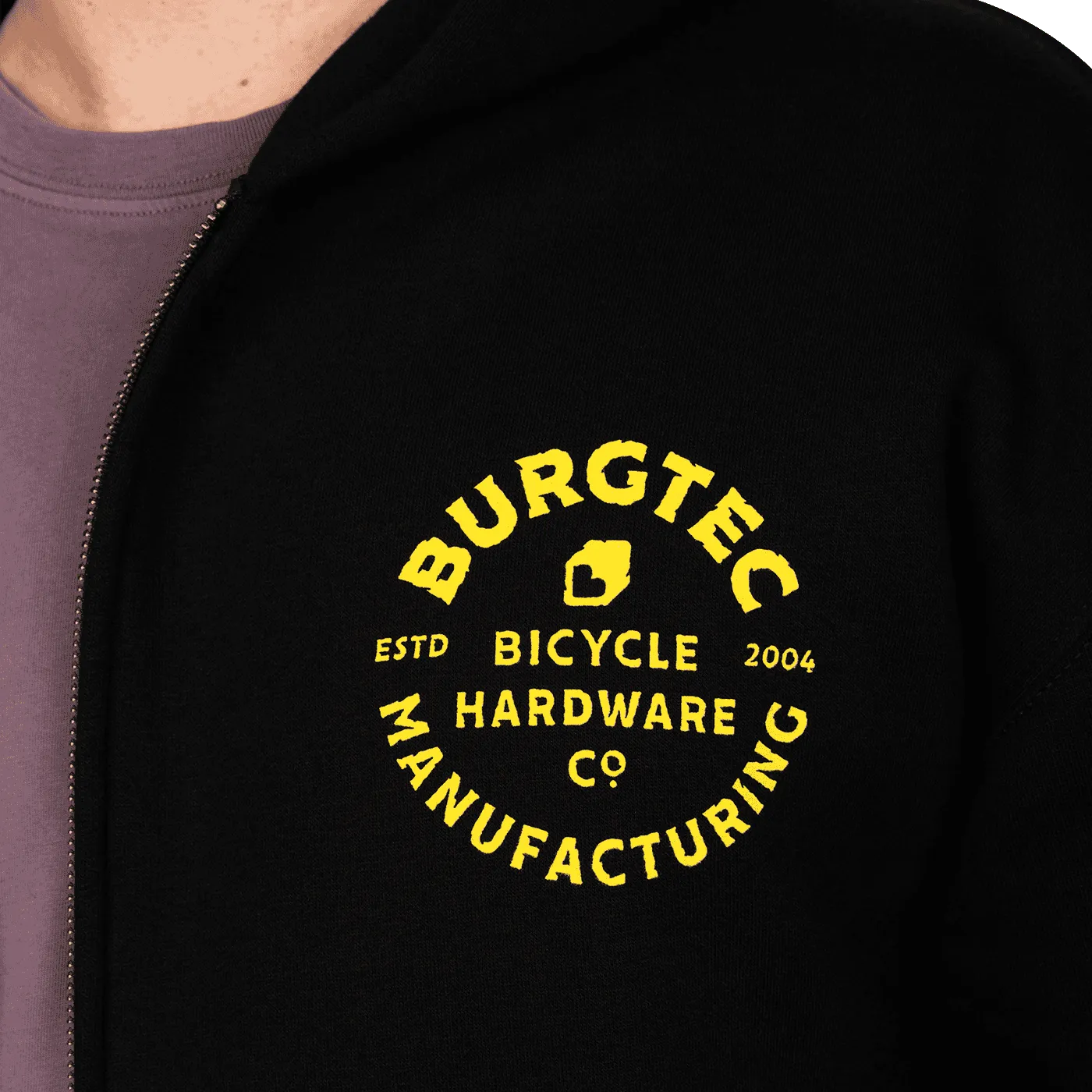 Burgtec Stamp Zip Hoodie-BRINK