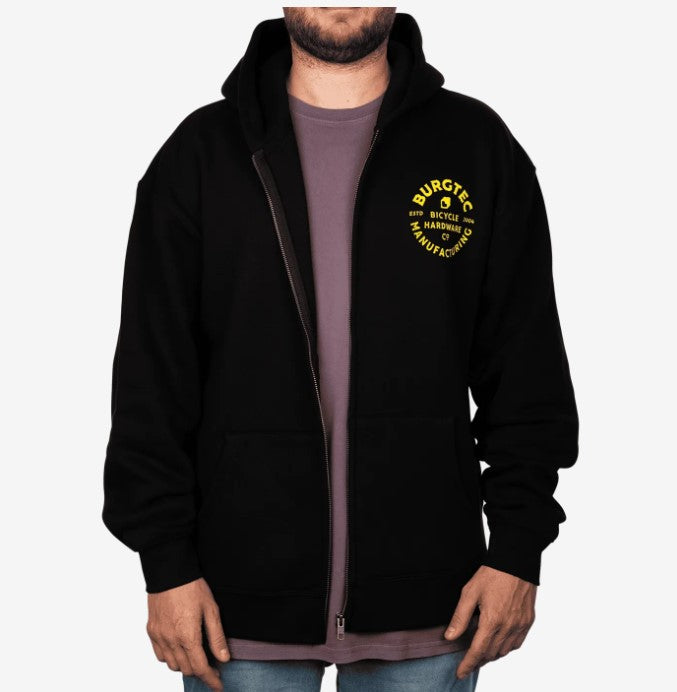 Burgtec Stamp Zip Hoodie-Small-BRINK