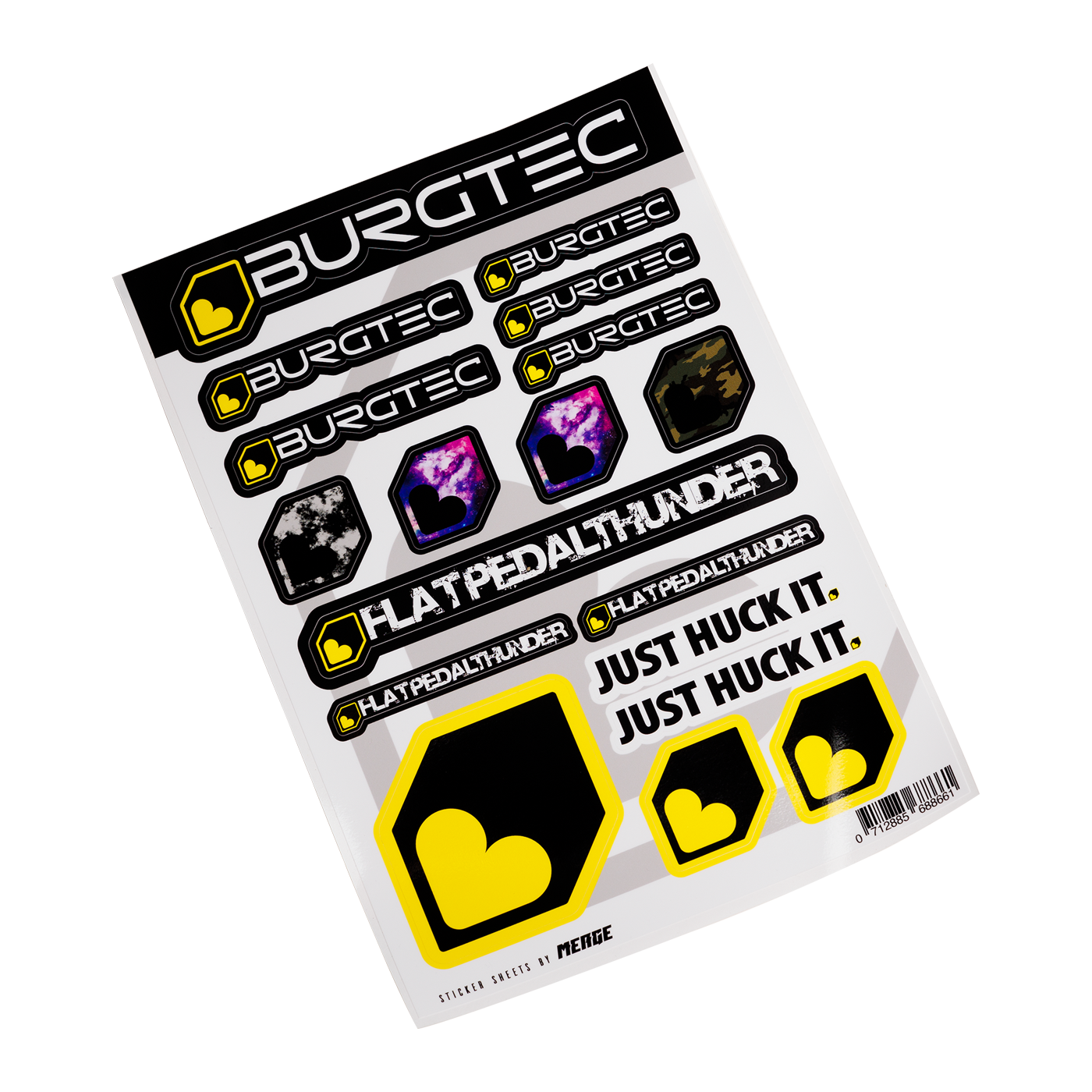 Burgtec Sticker Sheet-BRINK