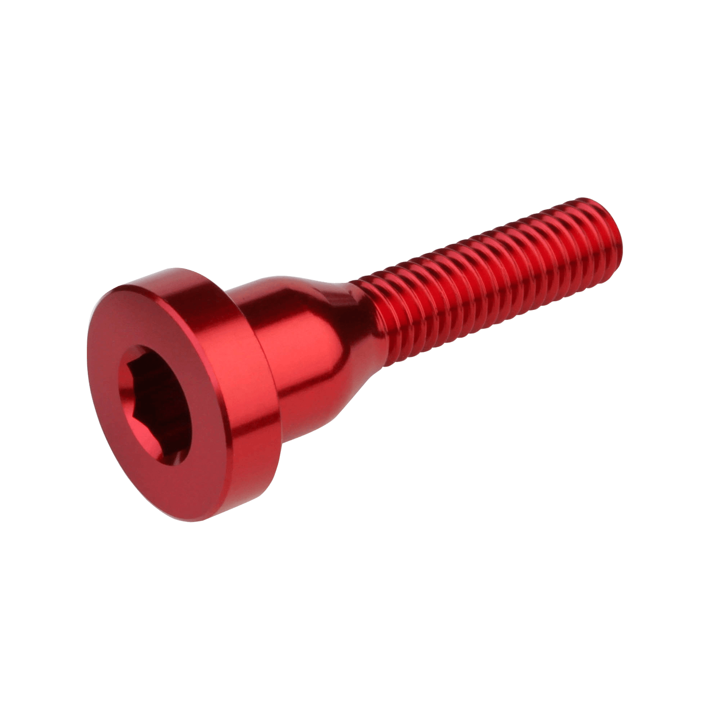 Burgtec Top Cap Bolt-Race Red-BRINK
