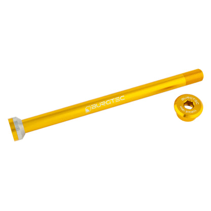 Burgtec Transition Rear Axle-171mm-Bullion Gold-BRINK