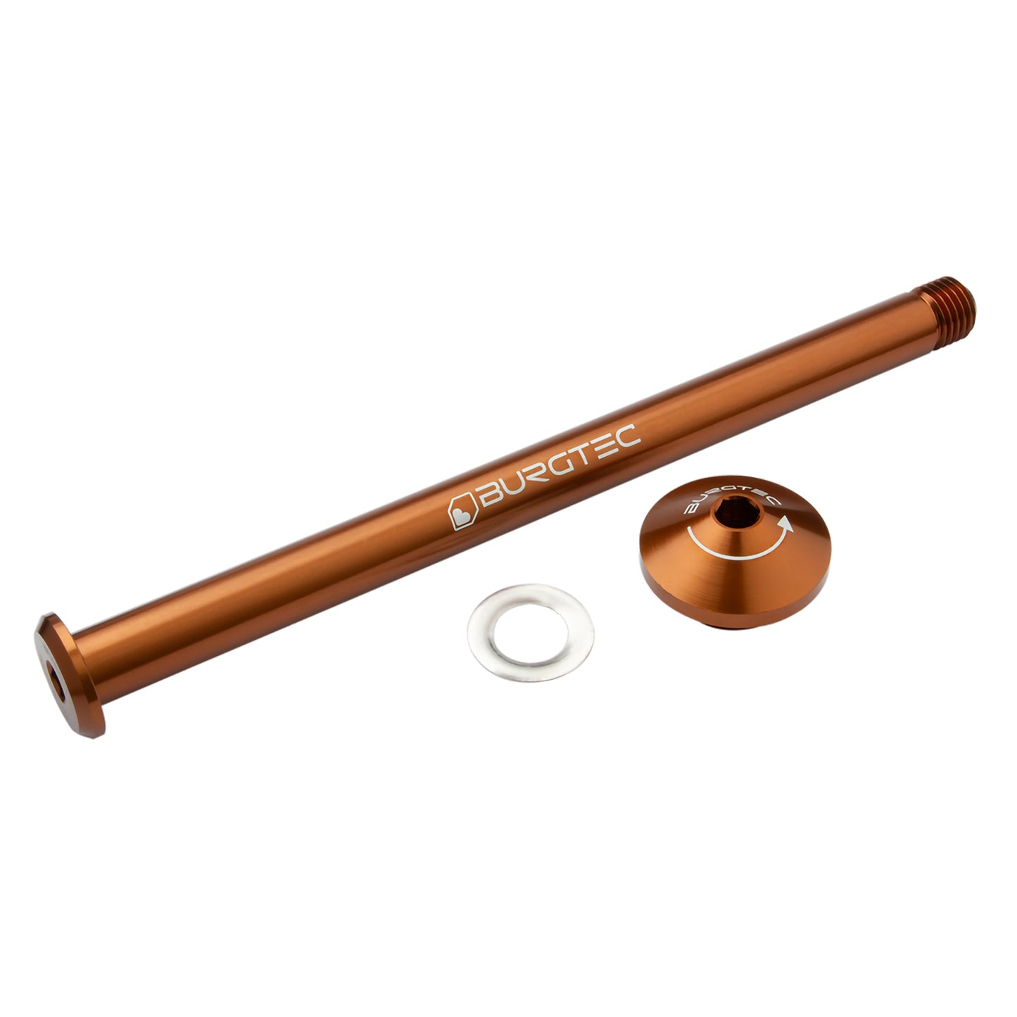 Burgtec Yeti Rear Axle-171mm-Kash Bronze-BRINK