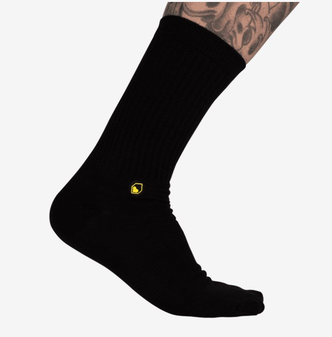 Burgtec everyday crew sock-Black-BRINK